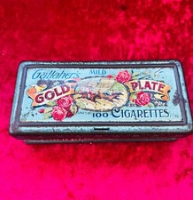 Antique Gallaher's Gold Plate