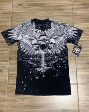 Rare Affliction Skull Angel