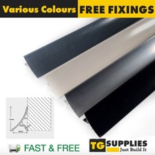 Door Rain Guard Deflector Aluminium Weather Stormguard Drip Bar Concealed Fixing