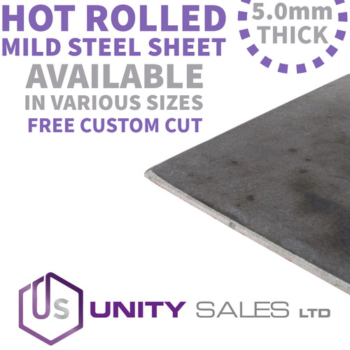 0mm hot rolled - 5.0mm, mild