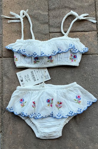 Zara girls size embroidered - zara, 5