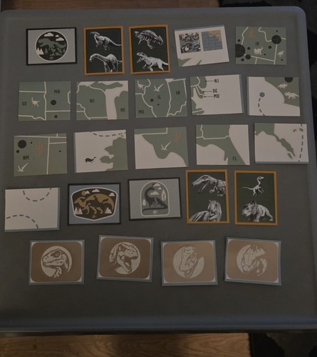 Panini jurassic world dominion - world,