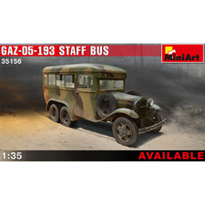 GAZ 05 193 STAFF BUS KIT 1:35