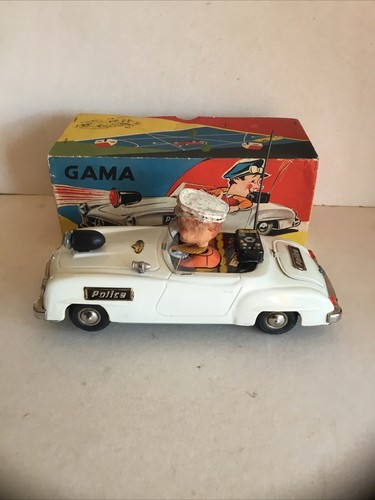 Gama toys 104 tinplate battery - toys,