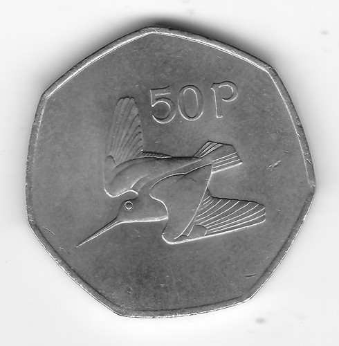 1974 50p irish - eire, superb