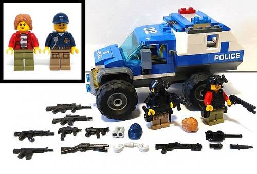 Genuine lego city riot van - genuine,