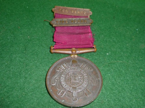 Fire brigade nfbu medal ernest - fire,