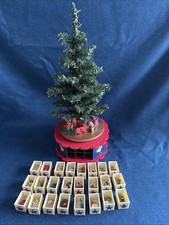 Vintage Avon Revolving Musical Advent Angel Christmas Tree Rare