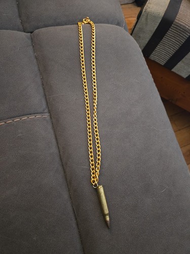 Bullet necklace - bullet,