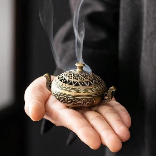 1pc brass incense burner - 1pc,