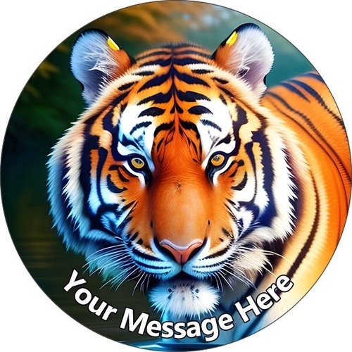 Tiger cartoon personalised - tiger,