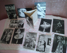 Anna Pavlova  postcard set of 11 postcards cards in folder, Souvenir set, Russia