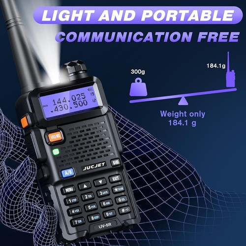 Jucjet walkie talkies long - walkie,