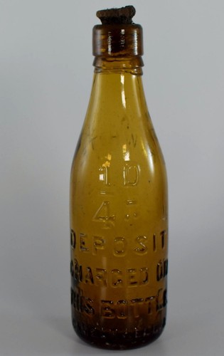 Antique advertising empty beer - advertising,