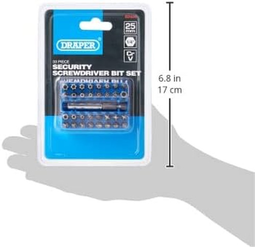 Draper piece security bit - 33,