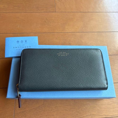 Smythson crossgrain leather - crossgrain,