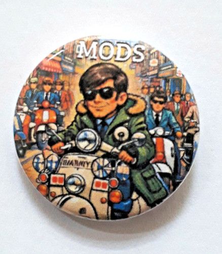 25mm badge group of mods - of,