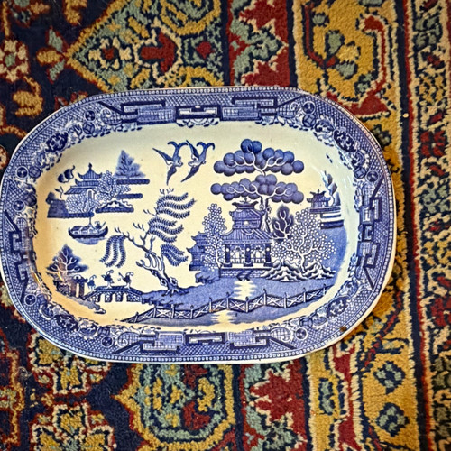 Wedgwood willow pattern - willow,