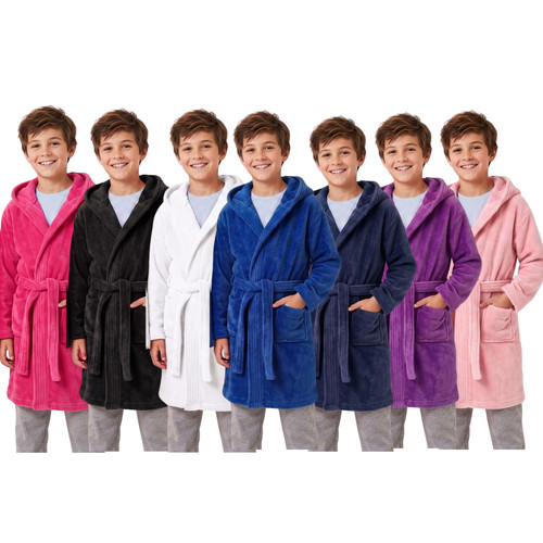 Kids bathrobe boys girls - boys,