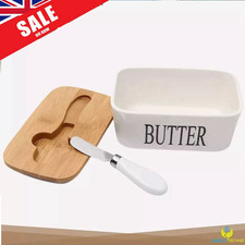 Ceramic french butter dish