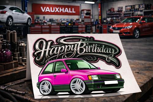 Vauxhall birthday cards nova - birthday, cards,nova