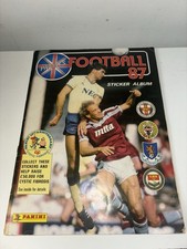 1987 87 PANINI Football Sticker Album 100% COMPLETE Full Set Pre Premier League