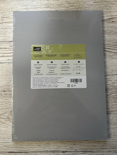 Stampin smoky slate 24 - a4,