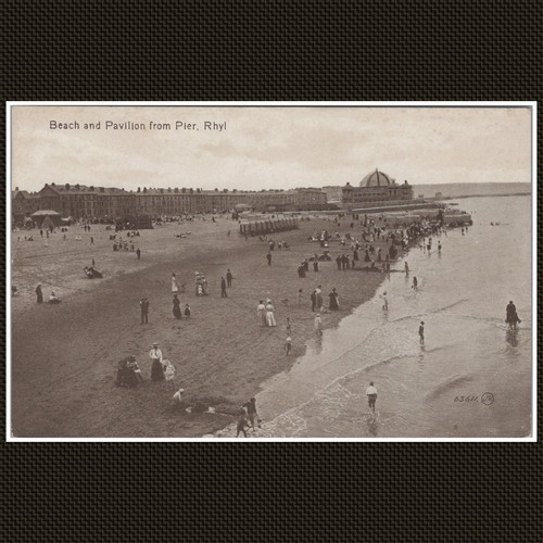 Beach and pavilion - pavilion, pier