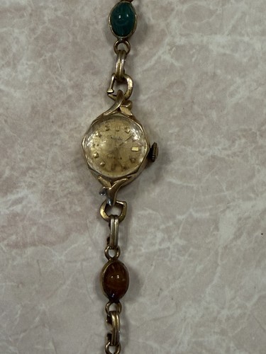 Antique 14m gold gemstone - gold,
