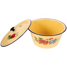  Decorative Large Enamel Bowl