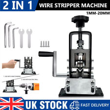 Hand Crank Wire Stripper Wire Stripping Machine Cables Scrap Recycle Cable Tool