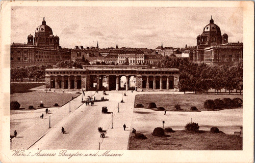 Vintage postcard grand hotel - postcard,