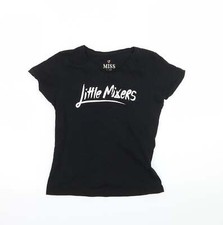 Miss E-vie Girls Black Cotton