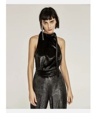 zara jumpsuit Velvet Size m