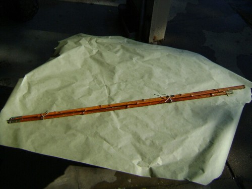 Vintage fishing pole pc - pole, 3-pc