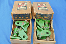 2 pairs of Marples  cramp heads Boxed in good condition.