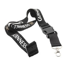 Official Genuine Guinness Lanyard Neckstrap Mechandise - Quick-Release Buckle