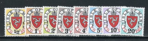 Iom postage dues 1973 - iom,