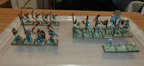 Tomb kings painted models - painted,