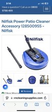 nilfisk Power Patio Cleaner with Power Control - Pressure Washer Surface Cleaner