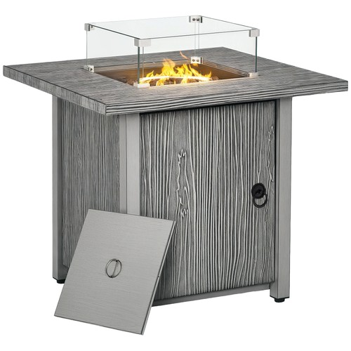 Outsunny gas fire - fire, pit