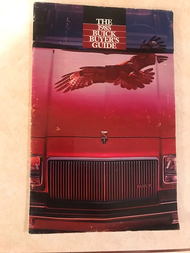 1985 buick full line sales - buick,