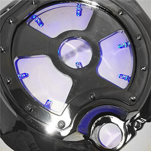 Blue led engine clutch - clutch, cover