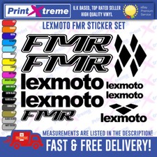Lexmoto FMR Scooter Stickers /