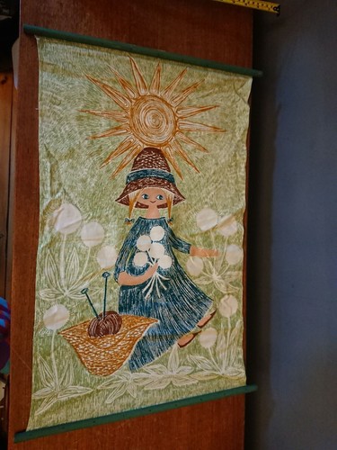 Vtg danish wall - danish, hanging