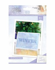 Sara Signature * Glittering Snowflakes : 5x7" cut & emboss folder : Hello Winter