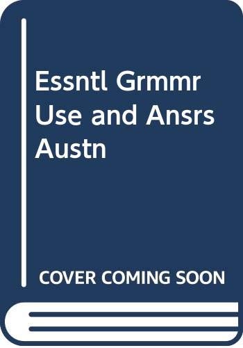 Essntl grmmr use - grmmr, ansrs