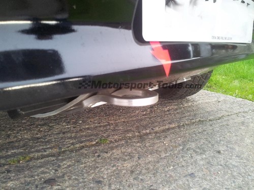 Bolt alloy tow eye sump - on,