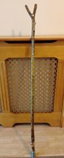 Handmade Hazel Thumb Stick.    45. 3/4   "    (  116 cms )    Long.      