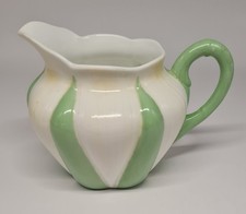 Shelley Dainty 11770/9 Green Star creamer milk jug 1930 A/F